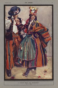 A Polish Bride and Bridegroom by Isobel Lilian Gloag